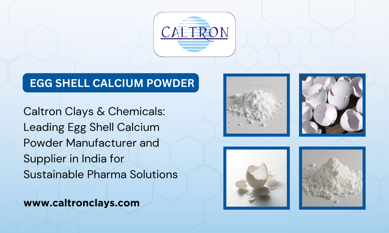 Complete Calcium Shell Leading Egg Shell Calcium Powder Manufacturer: Caltron Clays