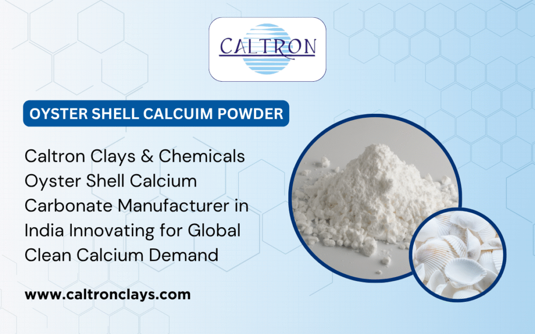 Oyster Shell Calcium Carbonate Supplier in India- Caltron clays