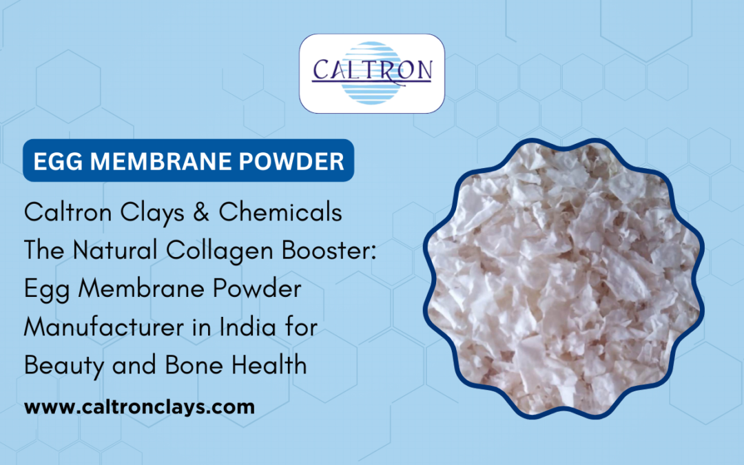 Caltron Clays & Chemicals, a trusted Egg Membrane Powder manufacturer in India