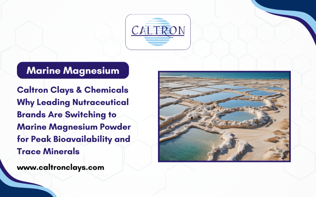 Caltron Clays & Chemicals Why Leading Nutraceutical Brands Are Switching to Marine Magnesium Powder for Peak Bioavailability and Trace Minerals