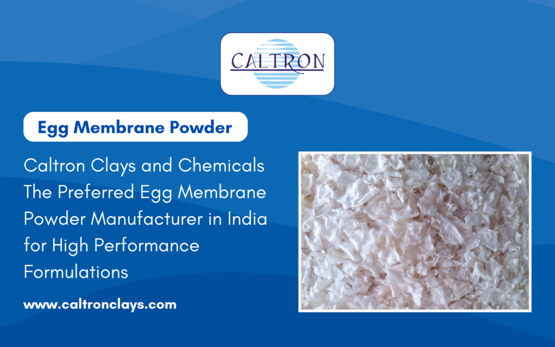 Caltron Clays and Chemicals The Preferred Egg Membrane Powder Manufacturer in India for High Performance Formulations