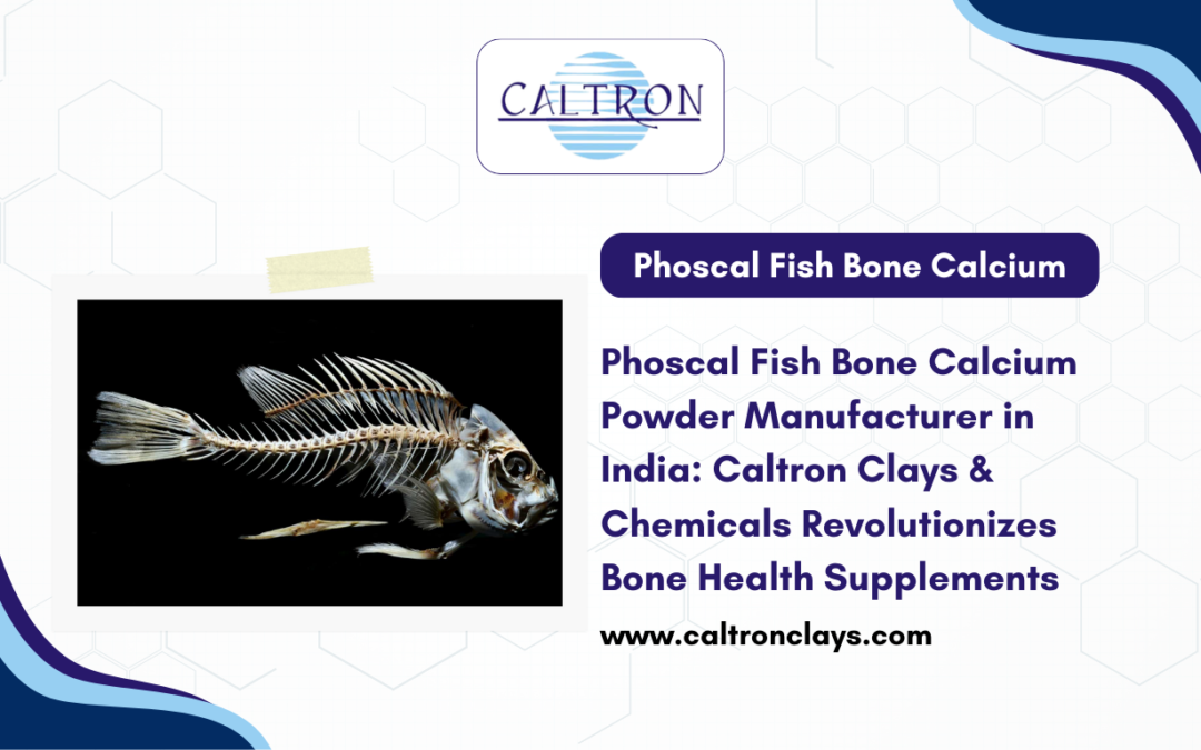 Phoscal Fish Bone Calcium Powder Manufacturer in India: Caltron Clays & Chemicals Revolutionizes Bone Health Supplements