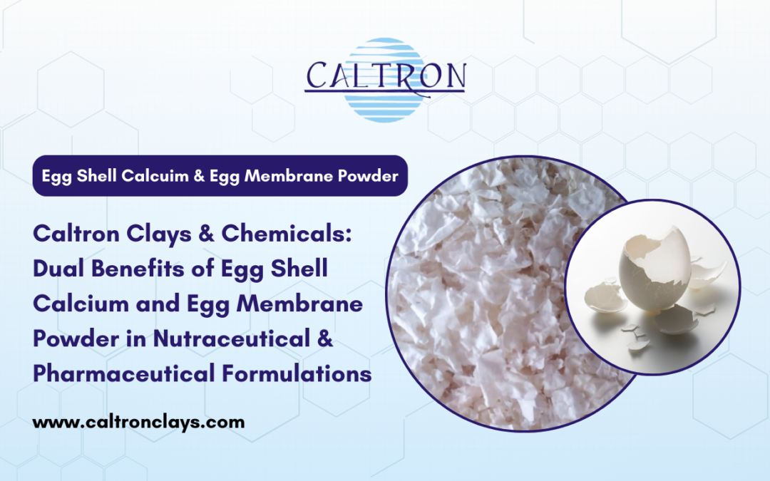Dual Benefits of Egg Shell Calcium and Egg Membrane Powder in Nutraceutical & Pharmaceutical Formulations