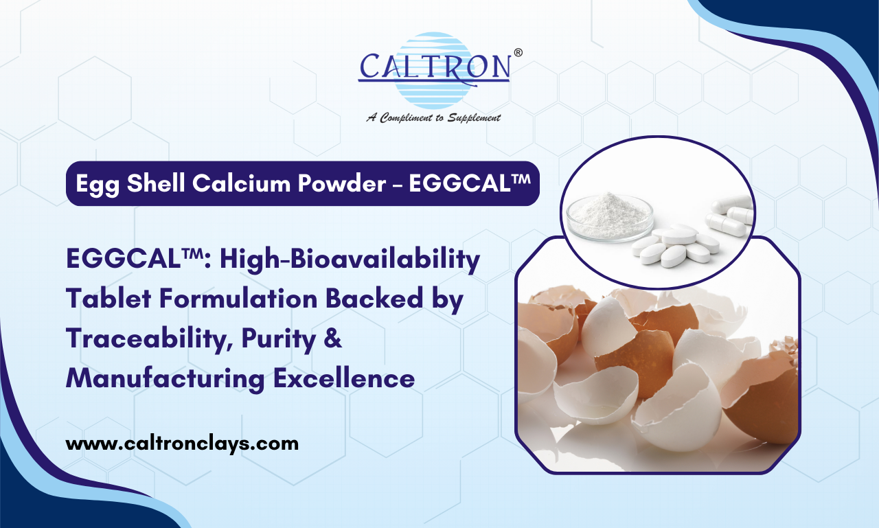 Egg Shell Calcium Powder EGGCAL™: High-Bioavailability Tablet ...