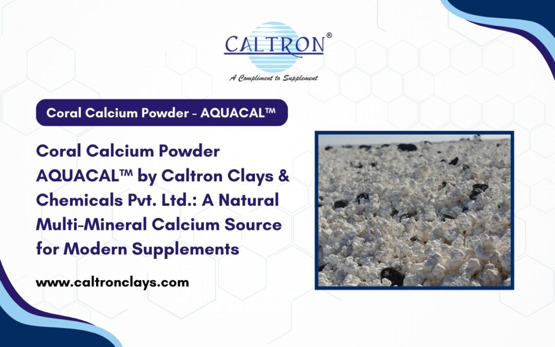 Coral Calcuim powder manufacturer and Supplier in India- Caltron Clays & Chemicals