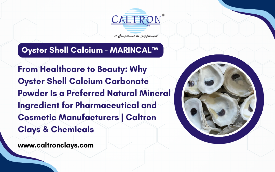 Oyster Shell Calcium Carbonate Powder Manufacturer in India - MARINCAL™ by Caltron Clays & Chemicals