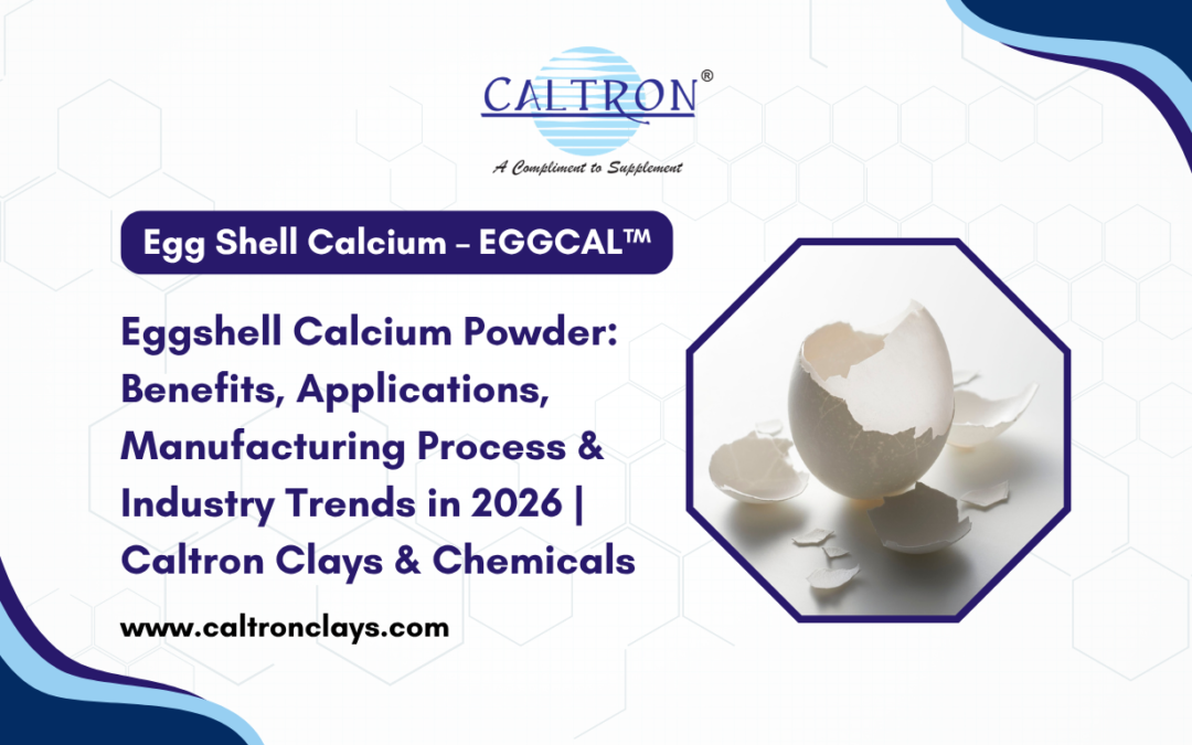 Eggshell Calcium Powder Benefits, Applications, Manufacturing Process & Industry Trends in 2026 Caltron Clays & Chemicals
